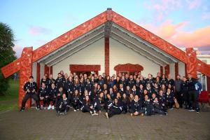NZ Squad at the opening ceremony